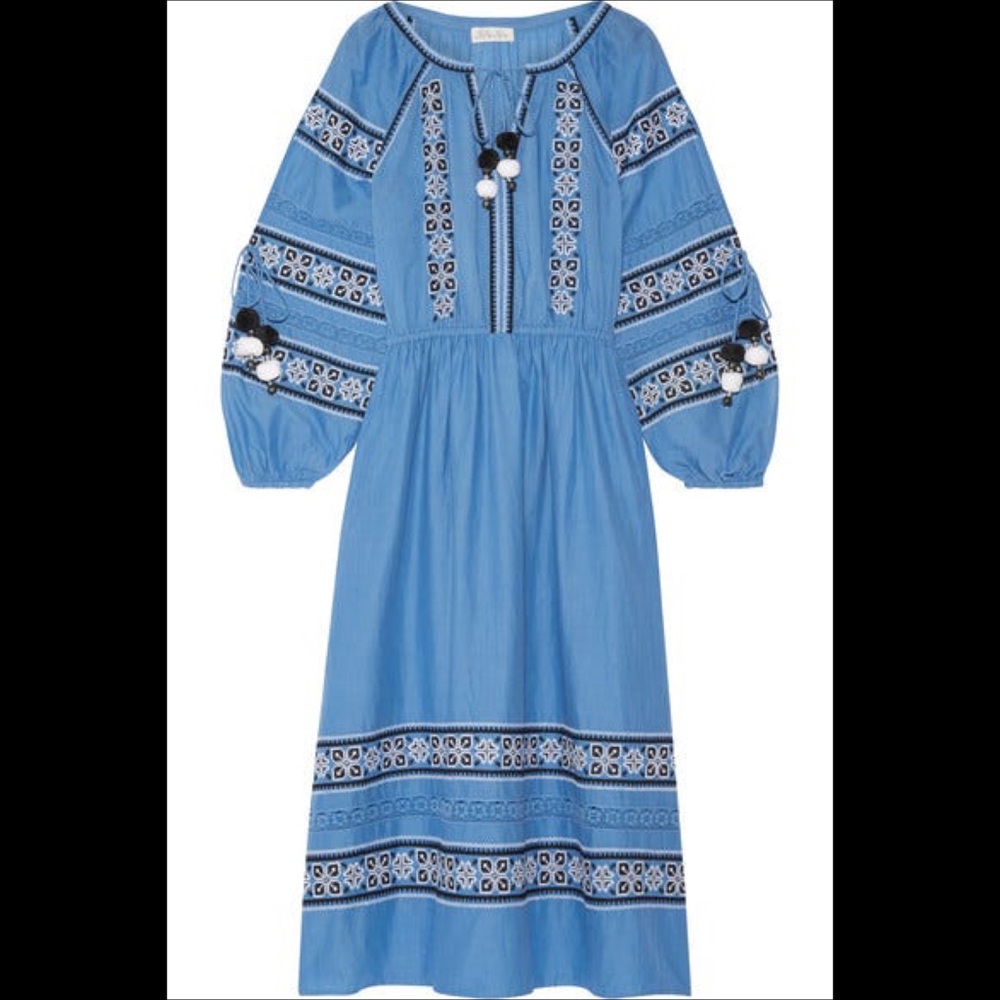 LoveShackFancy Lupita Embroidery Isla Dress - Picture 2 of 10
